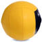 Мяч набивной для кросфита волбол WALL BALL Zelart FI-5168-6 6кг черный-желтый 0