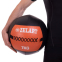 Мяч набивной для кросфита волбол WALL BALL Zelart FI-5168-7 7кг черный-оранжевый 2