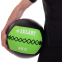 Мяч набивной для кросфита волбол WALL BALL Zelart FI-5168-8 8кг черный-зеленый 2
