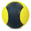 М'яч медичний медбол Zelart Medicine Ball FI-5121-1 1кг жовтий-чорний 0
