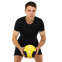 Медбол м'яч медичний Medicine Ball Zelart FI-5121-1 1кг жовтий-чорний 5