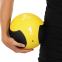 Медбол м'яч медичний Medicine Ball Zelart FI-5121-1 1кг жовтий-чорний 6