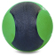 М'яч медичний медбол Zelart Medicine Ball FI-5121-2 2кг зелений-чорний 0
