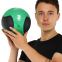 Медбол м'яч медичний Medicine Ball Zelart FI-5121-2 2кг зелений-чорний 4