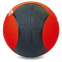 Мяч медицинский медбол Zelart Medicine Ball FI-5121-3 3кг красный-черный 0