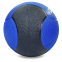 М'яч медичний медбол Zelart Medicine Ball FI-5121-4 4кг синій-чорний 0