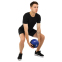 Медбол м'яч медичний Medicine Ball Zelart FI-5121-4 4кг синій-чорний 5