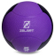 Мяч медицинский медбол Zelart Medicine Ball FI-5121-5 5кг фиолетовый-черный 0