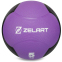 Мяч медицинский медбол Zelart Medicine Ball FI-5121-5 5кг фиолетовый-черный 0