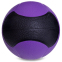 Мяч медицинский медбол Zelart Medicine Ball FI-5121-5 5кг фиолетовый-черный 1