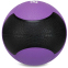 М'яч медичний медбол Zelart Medicine Ball FI-5121-5 5кг фіолетовий-чорний 1