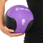 Медбол м'яч медичний Medicine Ball Zelart FI-5121-5 5кг фіолетовий-чорний 6