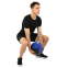 Медбол м'яч медичний Medicine Ball Zelart FI-5121-9 9кг синій-чорний 5