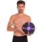 Мяч медицинский медбол Zelart Medicine Ball FI-5122-10 10кг черный-фиолетовый 4