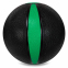 М'яч медичний медбол Zelart Medicine Ball FI-5122-2 2кг чорний-зелений 1