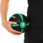 Медбол м'яч медичний Medicine Ball Zelart FI-5122-2 2кг чорний-зелений 4