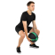 Медбол м'яч медичний Medicine Ball Zelart FI-5122-7 7кг сірий-зелений 5