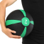 Медбол м'яч медичний Medicine Ball Zelart FI-5122-7 7кг сірий-зелений 6