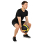 Медбол мяч медицинский Medicine Ball Zelart FI-5122-8 8кг серый-оранжевый 5