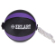 Мяч медицинский Tornado Ball Zelart на веревке FI-5709-4 4кг черный-фиолетовый 0