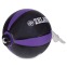 М'яч медичний Tornado Ball Zelart на мотузці FI-5709-4 4кг чорний-фіолетовий 2