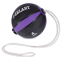 М'яч медичний Tornado Ball Zelart на мотузці FI-5709-4 4кг чорний-фіолетовий 5