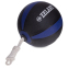 М'яч медичний Tornado Ball Zelart на мотузці FI-5709-5 5кг чорний-синій 1