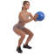 Мяч медицинский слэмбол для кроссфита Record SLAM BALL FI-5165-2 2к синий 4
