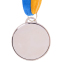 Медаль спортивна зі стрічкою SP-Sport AIM Велоперегони C-4846-0036 золото, срібло, бронза 4