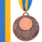 Медаль спортивна зі стрічкою SP-Sport AIM Велоперегони C-4846-0036 золото, срібло, бронза 5