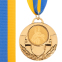 Медаль спортивная с лентой SP-Sport AIM Собаки C-4846-0039 золото, серебро, бронза 0