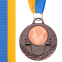 Медаль спортивна зі стрічкою SP-Sport AIM Боулінг C-4846-0006 золото, срібло, бронза 5