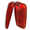 Щитки футбольные с держателем щитков в комплекте Joma SPARTAN 401674-106 S-L красный-черный 1
