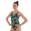Купальник для плавання злитий дитячий MADWAVE Daria junior PBT H2 M140407 8-15 років синій 1