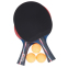 Набір для настільного тенісу BUT MT-1273 2 ракетки 3 м'яча 4