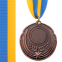 Заготівля медалі спортивної зі стрічкою SP-Sport RESULT C-4331 ø6,5см золото, срібло, бронза 5