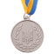 Заготовка медали с лентой SP-Sport UKRAINE с украинской символикой C-3241 5см золото, серебро, бронза 4