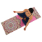 Коврик для йоги Замшевый Record FI-5662-48 размер 183x61x0,3см розовый 7