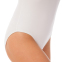 Купальник для танцев и гимнастики с длинным рукавом Lingo CO-3588-CW S-XL белый 3