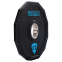 Блини диски поліуретанові 2 Handle металева втулка LiveUp LP8023-2_5 ø51мм 2,5кг чорний 1