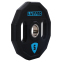 Блини диски поліуретанові 2 Handle металева втулка LiveUp LP8023-5 ø51мм 5кг чорний 1