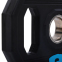Блини диски поліуретанові 2 Handle металева втулка LiveUp LP8023-5 ø51мм 5кг чорний 2