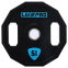 Блини диски поліуретанові 2 Handle металева втулка LiveUp LP8023-15 ø51мм 15кг чорний 0