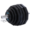 Блини диски поліуретанові 2 Handle металева втулка LiveUp LP8023-15 ø51мм 15кг чорний 5