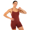Комбінезон жіночий спортивний з шортами безшовний з ефектом пуш-ап Domino 103720 S-L кольори в асортименті 10