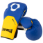 Перчатки боксерские на липучке PU HARD TOUCH BO-5242 10-12унций цвета в ассортименте 5