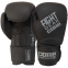 Рукавиці боксерські на липучці PU CORE BO-5259 10-14унцій чорний 0