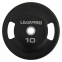 Блины диски полиуретановые 2 Handle металлическая втулка LiveUp LP8337-10 ø51мм 10кг черный 0