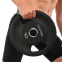 Блины диски полиуретановые 2 Handle металлическая втулка LiveUp LP8337-10 ø51мм 10кг черный 5