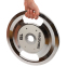 Блины диски стальные 2 Handle металлическая втулка LiveUp LP8338-15 ø51мм 15кг серый 4